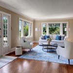 Living Room of a home overlooking Lake WA